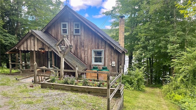 view of back of house