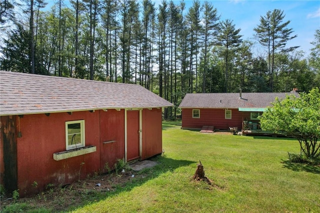 1124 State Route 42, Sparrowbush, NY 12780 - view of green lawn with an outbuilding