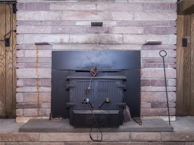 1124 State Route 42, Sparrowbush, NY 12780 - detailed view of a wood stove