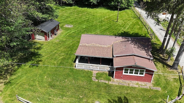 10 Ferry St, Fremont Center, NY 12736 - view from above of property