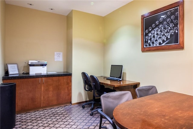 175 Huguenot St Unit 1607, New Rochelle, NY 10801 - office area with baseboards