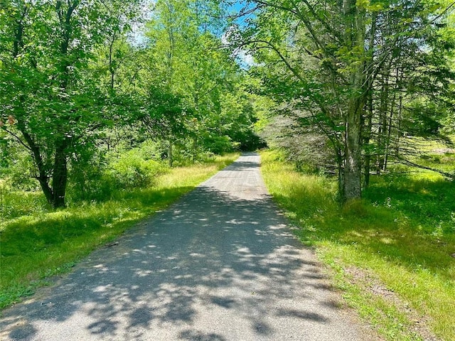 view of road