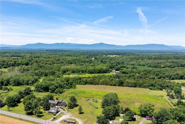 1727 Rte 9, Germantown, NY 12526 - bird's eye view of a mountainous background and a forest