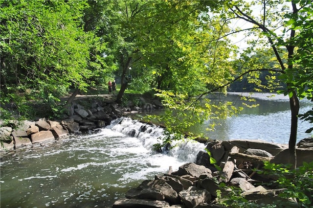 view of water feature