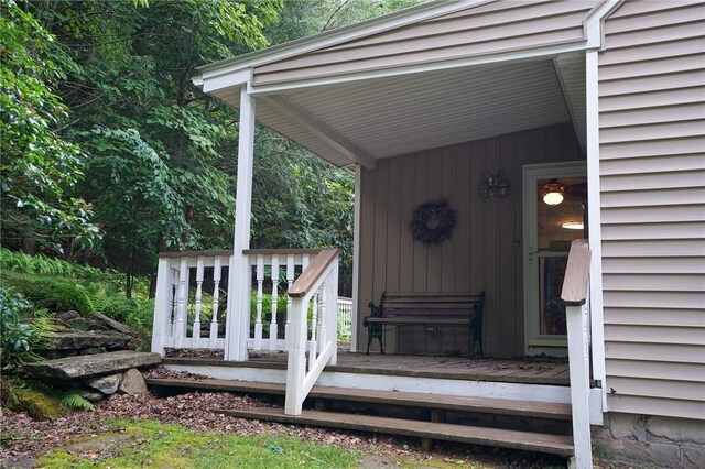 437 Lindholm Rd, Fallsburg, NY 12747 - view of porch