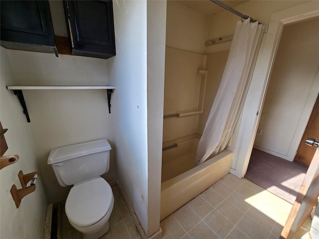 275-277 State Route 17b, Monticello, NY 12701 - full bathroom with shower / tub combo and toilet