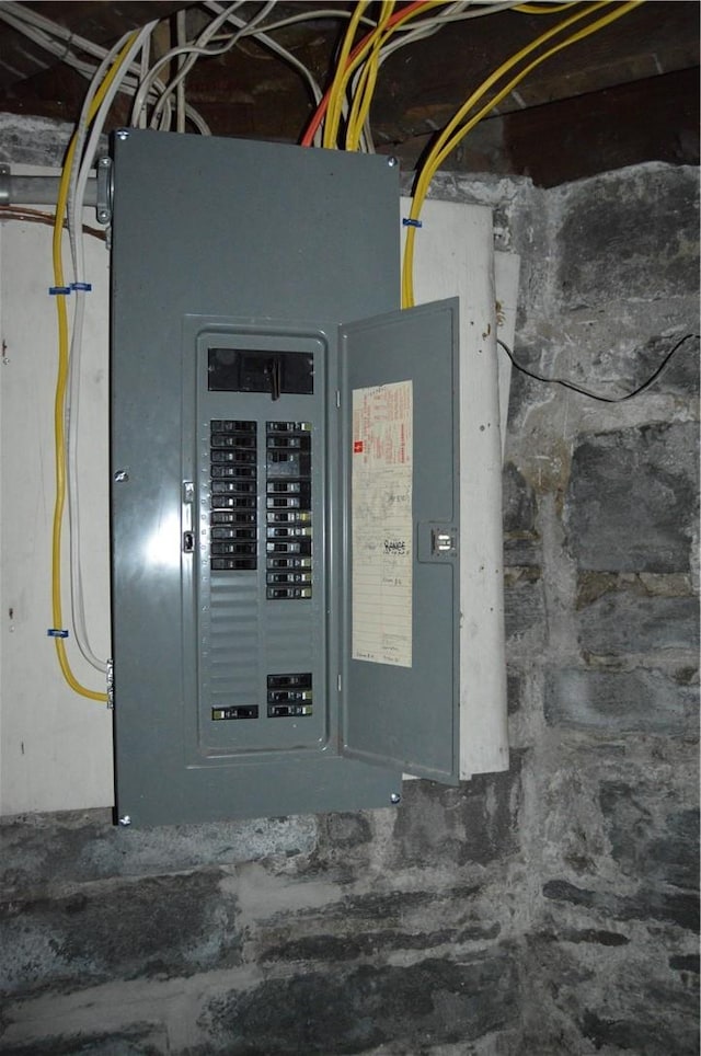 utilities with electric panel