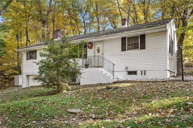 ranch-style house with a garage