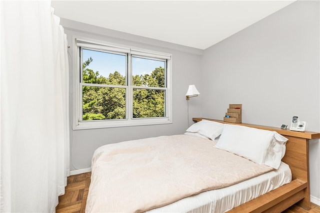 3935 Blackstone Ave Unit 4K, Bronx, NY 10471 - bedroom featuring parquet floors