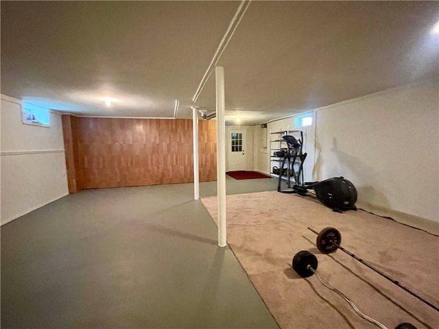 view of exercise room