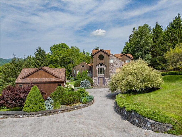 94 Overlook Dr, Andes, NY 13731 - exterior space with a yard