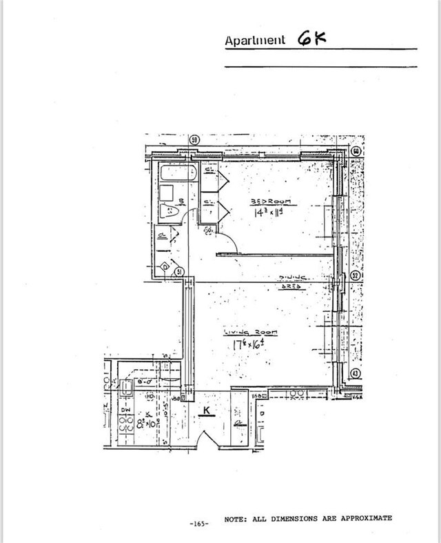 23 Water Grant St Unit 6K, Yonkers, NY 10701 - room layout