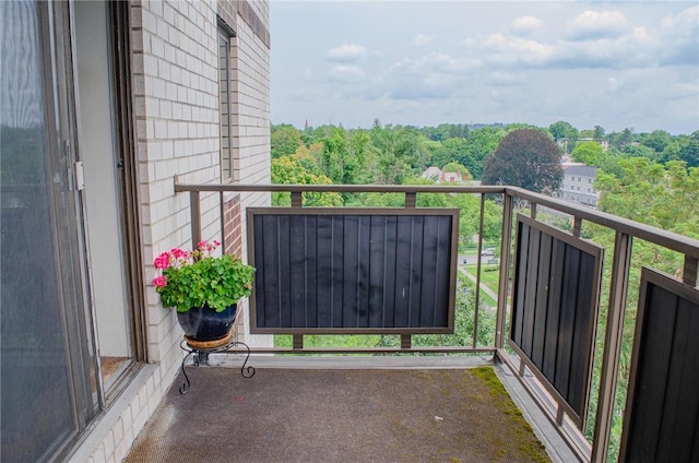 160 Academy St Unit 9L, Poughkeepsie, NY 12401 - view of balcony
