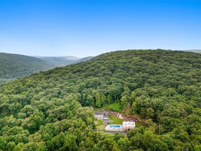 25 Red Oak Ln, Garrison, NY 10524 - aerial view of a heavily wooded area
