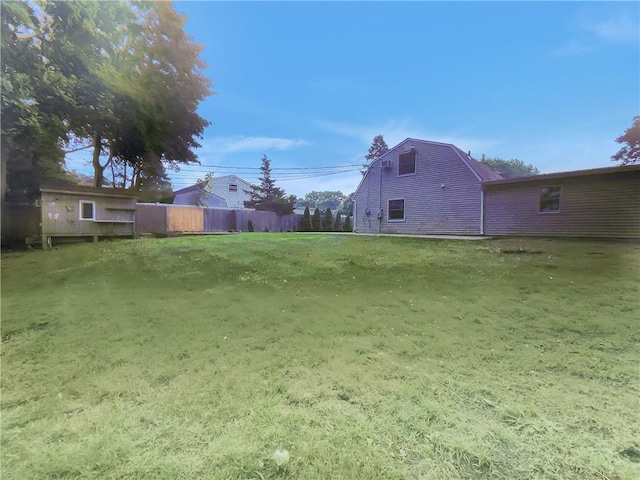 view of yard