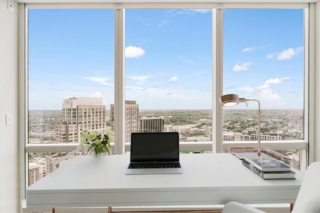 1 Renaissance Sq Unit Ph2Bc, White Plains, NY 10601 - office space featuring a view of city