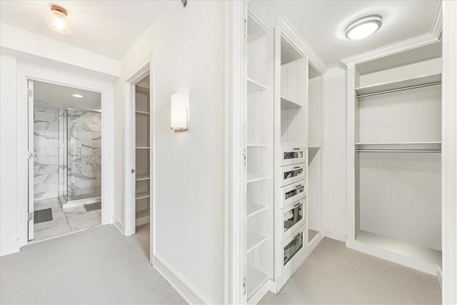 1 Renaissance Sq Unit Ph2Bc, White Plains, NY 10601 - walk in closet featuring light colored carpet