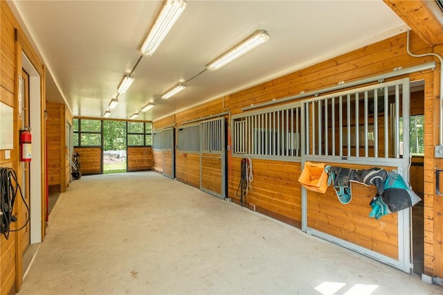 view of stable