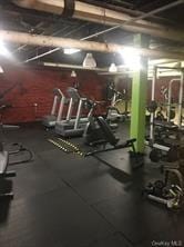 view of workout area