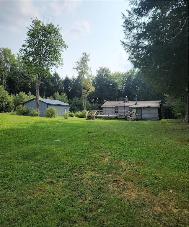 view of yard