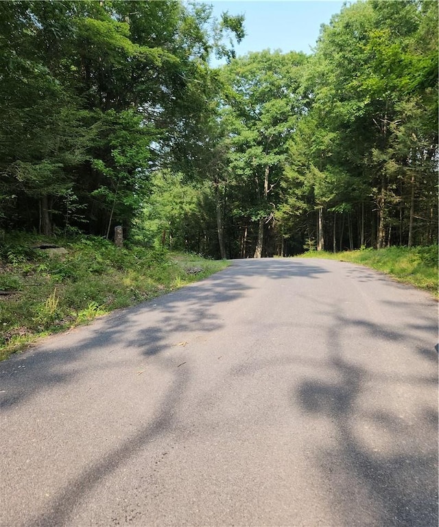 view of road