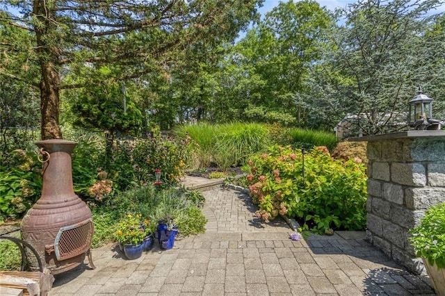 view of patio