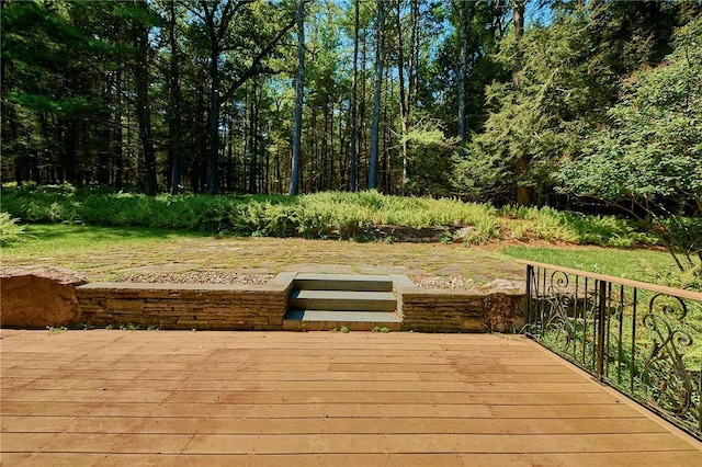 432 Black Forest Rd, Glen Spey, NY 12737 - view of wooden deck