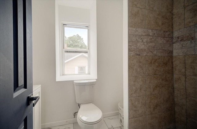 bathroom with toilet