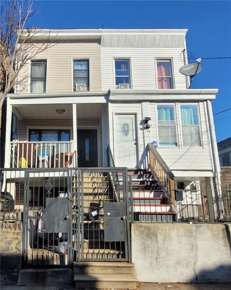 view of townhome / multi-family property