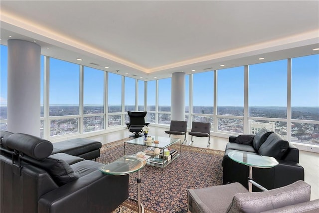 1 Renaissance Sq Unit Ph40A, White Plains, NY 10601 - view of living area
