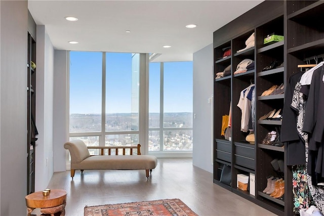 1 Renaissance Sq Unit Ph40A, White Plains, NY 10601 - interior space with wood finished floors and recessed lighting