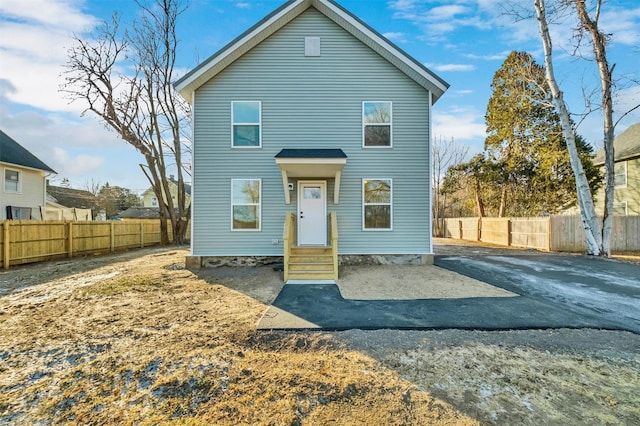 view of back of house