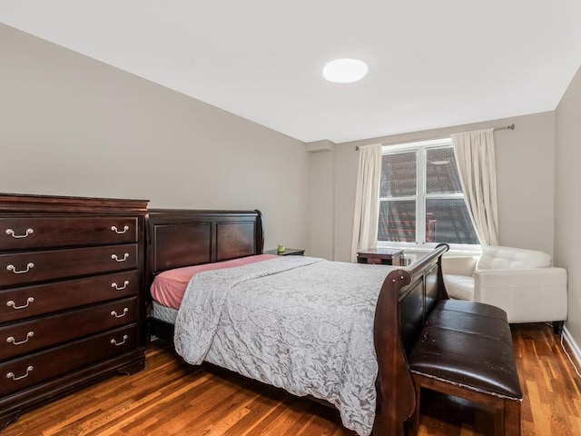 3065 Sedgwick Ave Unit 3A, Bronx, NY 10468 - bedroom featuring dark wood finished floors and baseboards