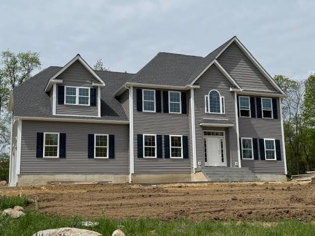 view of colonial inspired home