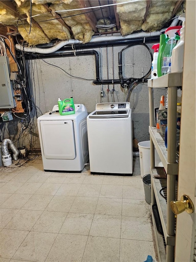 view of utility room