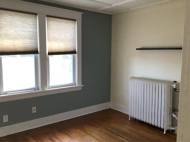 spare room featuring wooden ceiling and ornamental molding