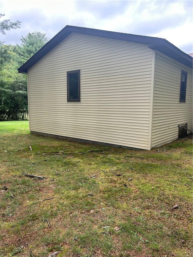 110 Foss Ln, Huguenot, NY 12746 - view of property exterior featuring a lawn