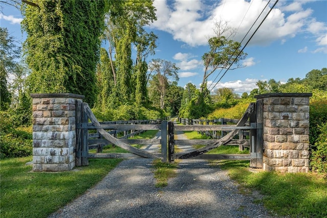 view of gate