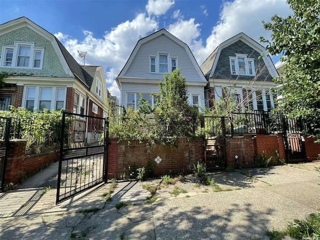 view of back of property