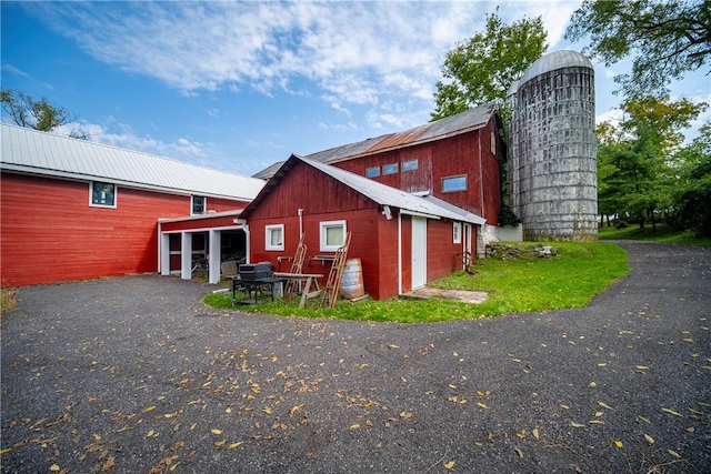 view of back of property