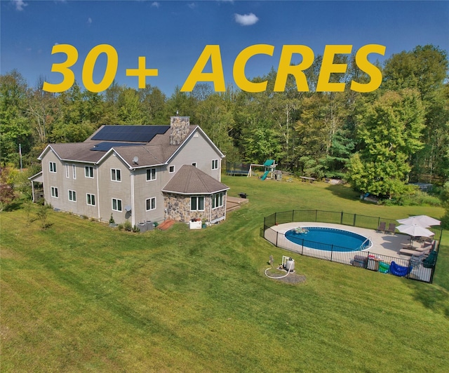 75 Monahan Rd, Port Jervis, NY 12771 - view of subject property with a pool area