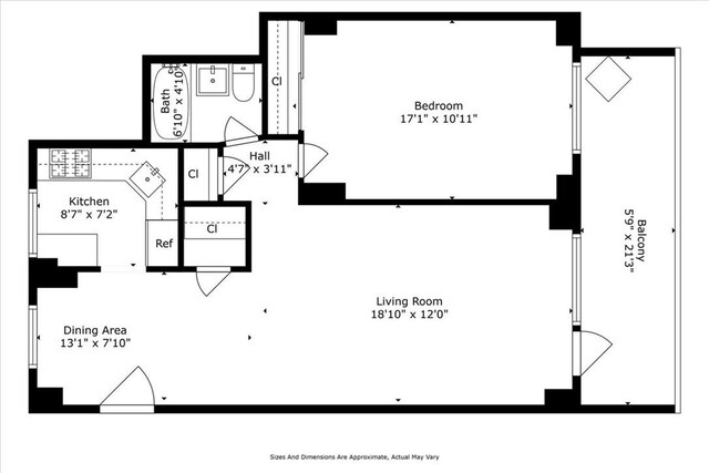 2575 Palisade Ave Unit 2J, Bronx, NY 10463 - home floor plan