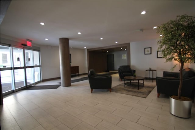 view of community lobby