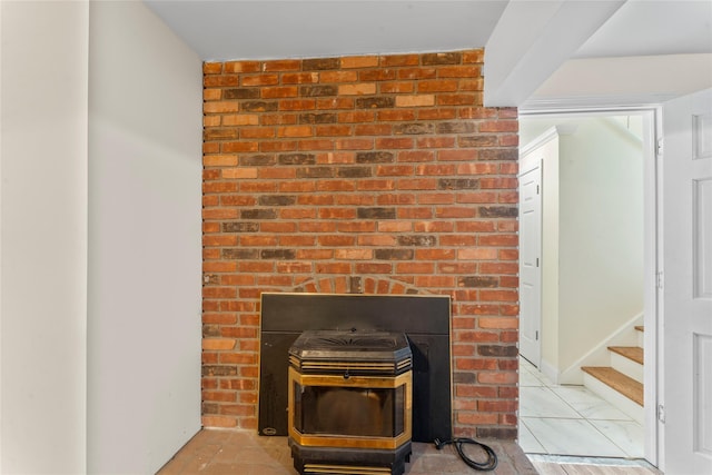 47 Riverside Rd, Newtown, CT 06482 - detailed view of a wood stove