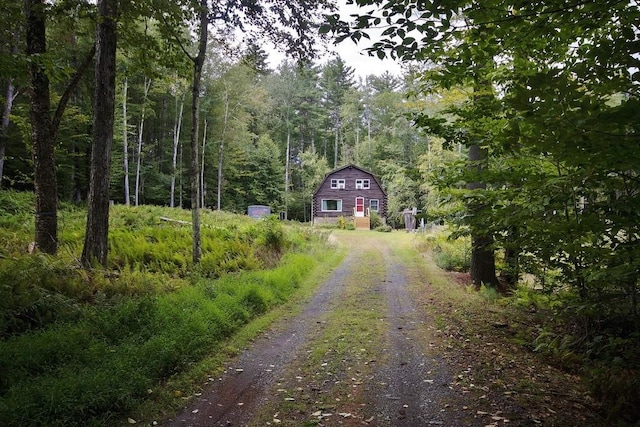 733 Braden Rd, Greenfield Park, NY 12435 - view of dirt / gravel road with a view of trees
