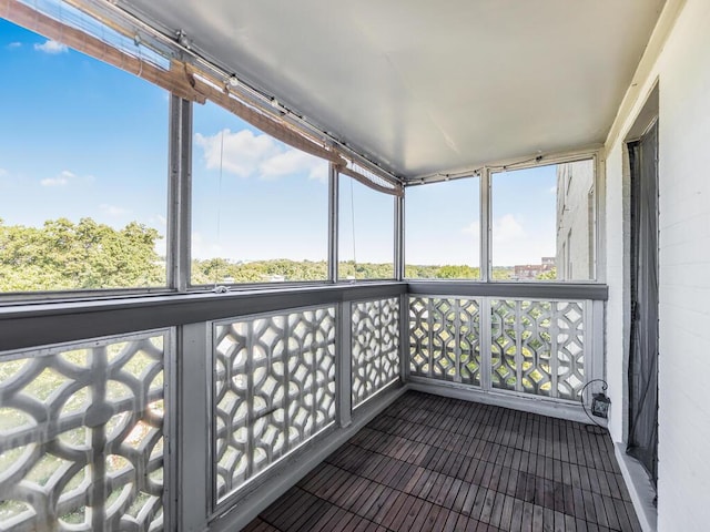 1200 Midland Ave Unit 10F, Bronxville, NY 10708 - view of unfurnished sunroom