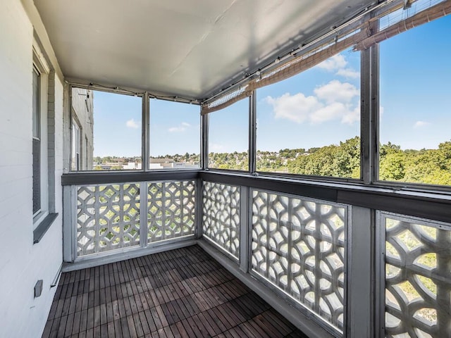 1200 Midland Ave Unit 10F, Bronxville, NY 10708 - view of unfurnished sunroom