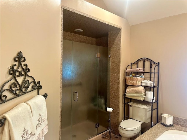 98 Pelham Dr, Cornwall, NY 12518 - bathroom featuring a shower stall and toilet