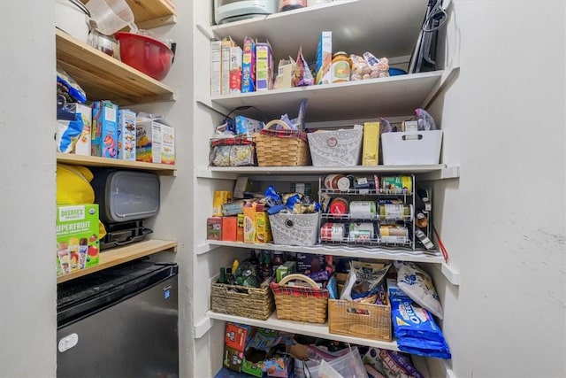 view of pantry