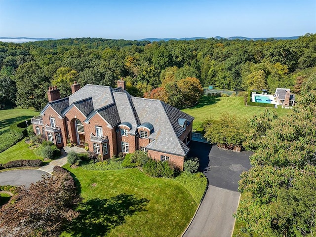 778 Sleepy Hollow Rd, Briarcliff Manor, NY 10510 - view of subject property with a forest